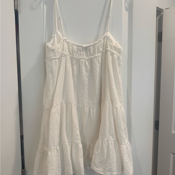 Zara Ruffled Mini Dress - Picture 3 of 4